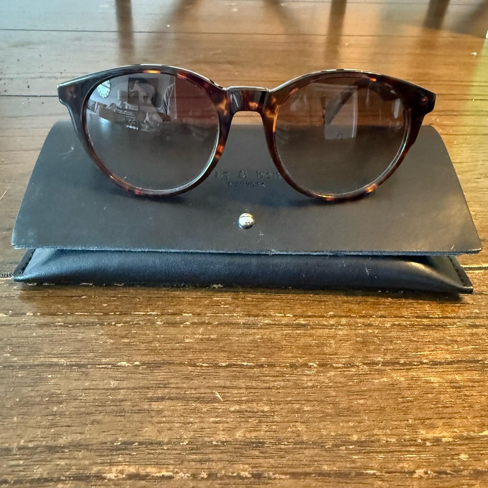 Rag & Bone Tortoise Shell Sunglasses